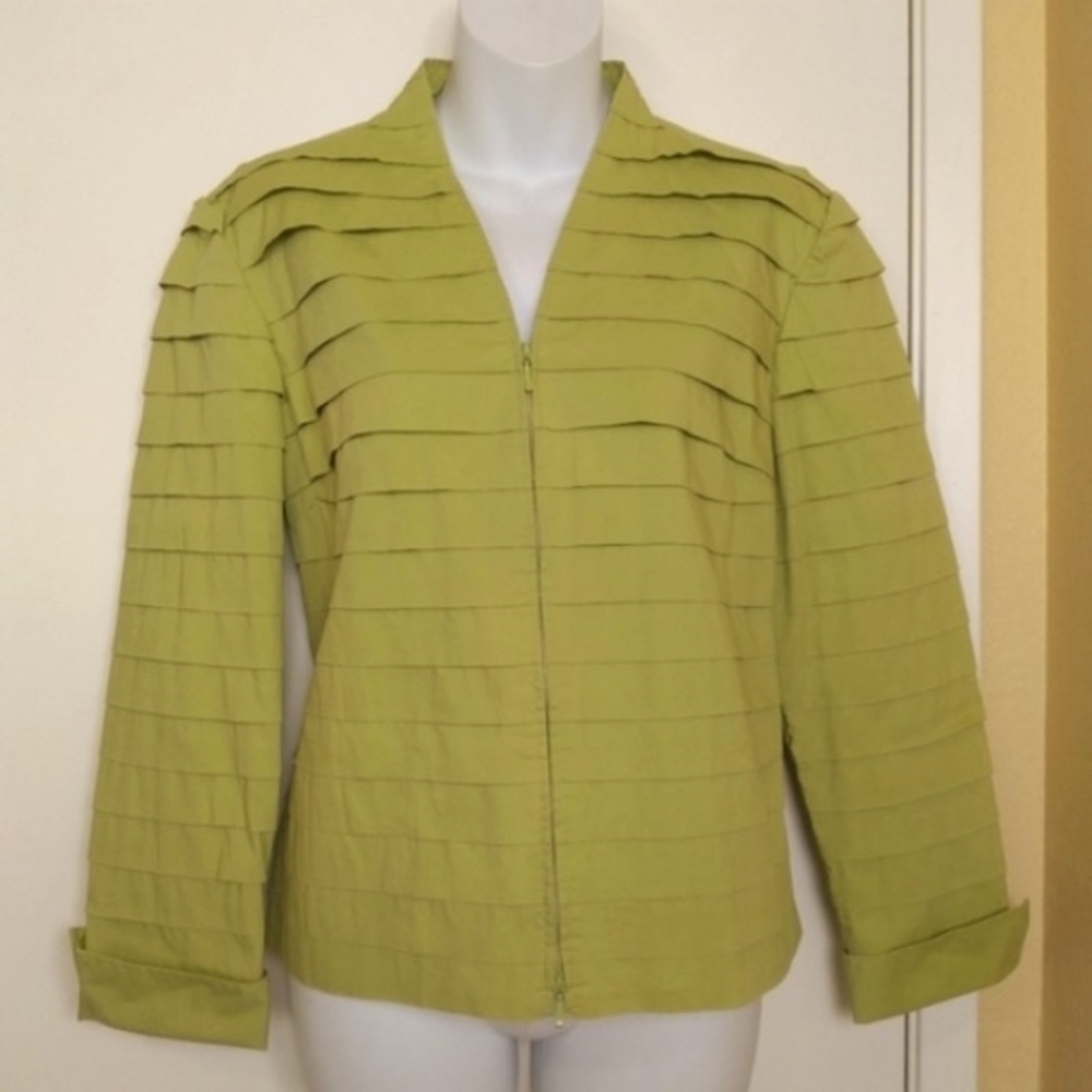 Samuel Dong LS Jacket w Tucking, Sz L